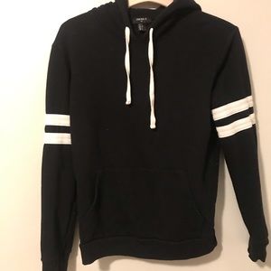 3/$15 - Black Hoodie Striped Sleeve
